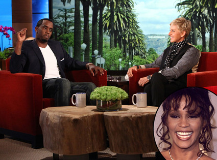 Diddy, Puff Daddy, Sean Combs, Ellen Degeneres, Whiteney Houston Diddy, Puff Daddy, Sean Combs, Ellen Degeneres, Whiteney Houston